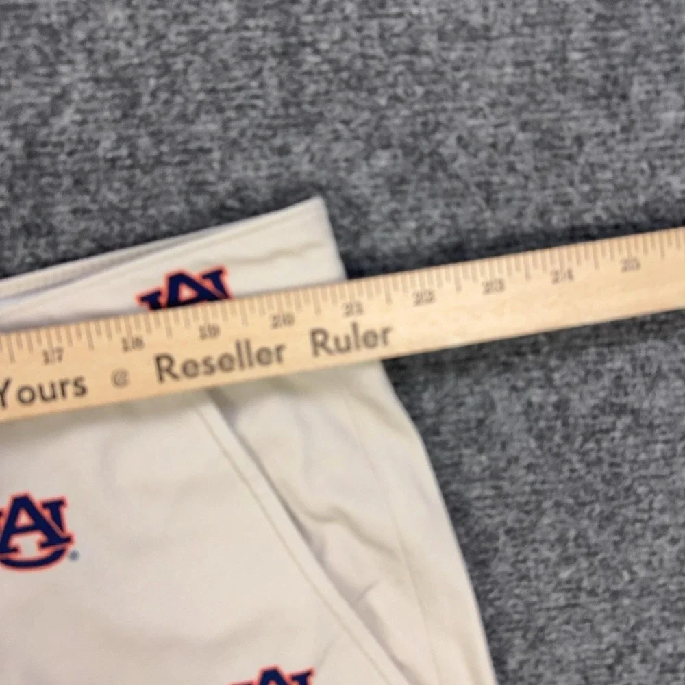 Auburn Tigers Shorts Mens 42 Beige NCAA Football FANPANTS All Over Print